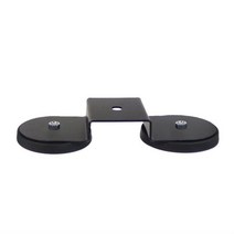 D66mm/D43mm/D88mm 자석베이스 고무 커버 NdfeB 홀더 마그네틱 장착 1/4 3/8 M8 나사 카메라 LED 조명 도, [09] D66mm Dual Base, [01] AUTO