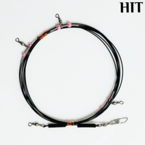 HIT 생미끼 외수질 자작채비 국내 수제작 침선우럭 농어 광어 민어 1단 2단 3단