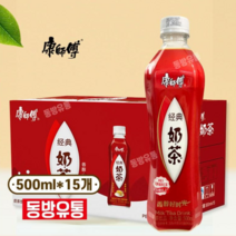 동방유통 중국음료 캉스푸 경전 나이차 500ml 1박스