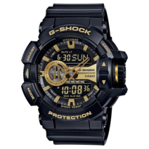 [지샥 G-SHOCK] 남여공용 GA-400GB-1A9DRRR 빅페이스시리즈 흑금라인 캐주얼시계 블랙 골드