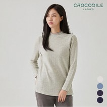 [크로커다일레이디] 반목넥배색티셔츠_CL0WTS903