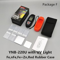 점도계Yunombo YNB-220/220B/220U 코팅 두께 게이지 LED/UV 빛 자동차 페인트 금속 아연 Fe /NFe + Zn, 04 YNB-220U PackageF UV