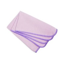 스마트왁스 와플 대형 드라잉타월 (77x66cm)세차 후 쉽고 안전하게 물기제거핑크맘모스 타월