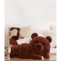 오브제 유니크 차키 휴지케이스 반지 트레이 보관, A