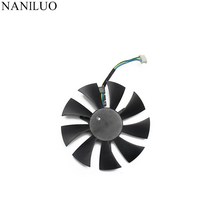 85mm GA91A2H DC 12V 0.35A 4 핀 RX 560 쿨러 팬 POWERCOLOR Radeon RX560 레드 드래곤 OC V3 그래픽 비디오 카드 팬용, 단일옵션