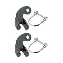 자전거 트레일러 2 개대 스틸 사이클링 히치 커플러 내구성 쉬운 설치 리어 액슬 마운트 135 학위 실 교체 부품, 없음