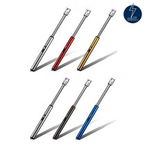 오슬리 전자라이터 플라즈마 전기 점화기 캔들라이터, 레드, 1개