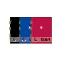 OXFORD 3공 절취스프링 Letter 좌철노트 120매, 랜덤 발송, 8개