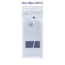 젤 펜 0.35mm 레드/블랙/블루 잉크 세트 리필 막대 핸들 마커 학교 사무실 문구 학생 필기 용품, Blue-20pcs Refill