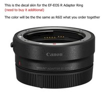 EOS-R6 II 데칼 스킨 비닐 랩 필름 카메라 보호 스티커 캐논 R6II R62 R6M2 R6 Mark M2 MarkII Mark2 용 프로텍터 코트, Adapter Ring Skin_For Canon EO