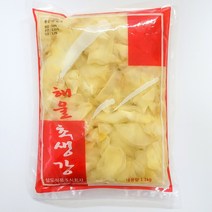 해울 백 초생강 1.3kg 절임 생강 토핑 장아찌 락교