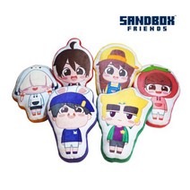 샌드박스 프렌즈 캐릭터 SD버전 쇼파 프린트 쿠션, 수현 SD 쿠션
