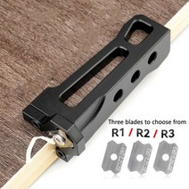 레이저각인기 조각기 마킹기 CNC 커팅기 목공 에지 코너 대패 칼 트리머 에지 아크 트리밍 수동 대패 나무 모따기 필렛 스크레이퍼 보드 디버링 도구 무선 미니, r2 세트