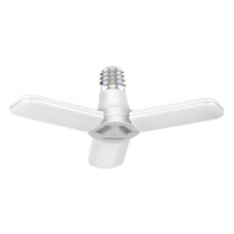 실링팬 대형 천장 무선 타프팬 천정 선풍기 30W40W 170265V LED 차고 조명 접이식 E27 전구 조정 가능한 팬 블레이드 변형 작업장 창고 램프, white light