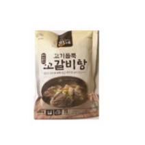 맘으로 고기듬뿍 진한 소갈비탕, 600g, 8개