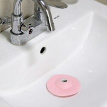 원터치 배수구 마개 (블루)