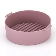 실리콘 에어프라이어용기 쿠킹팟 대형/특대형 4color 국내생산 100%, 쿠킹팟 특대형(22cm), 인디핑크