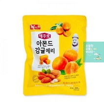 푸룻 젤리 아몬드제주애제리 감귤 한라봉 백년초 블루베리 과일젤리 간식, 아몬드 제리 (백년초) [1]