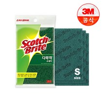 [3M]다목적 수세미(소) 3입(찌든때세척용), 단품