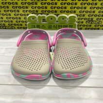[크록스] 라이트 라이드 360 마블 클로그 키즈 _A 207668-1DU