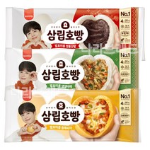 삼립호빵 단팥호빵 1 + 야채호빵 1 + 피자호빵 1, 1세트