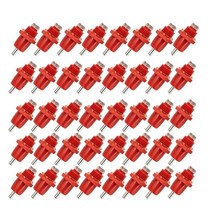 축사 양계 40 pcs 가금류 닭 오리 병아리 자동 급수 급수기 스프링, 닭급수기 40pcs, m