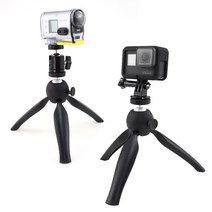 소형 삼각대 스탠드 휴대용 야외 촬영 셀카 방송 장비 아프리카 tv 미니 트위치 1인 액션캠, 단품