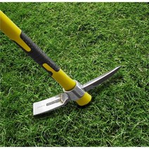 스텐 곡괭이 약초 지팡이 고구마 수확 등산 곡갱이, 45cm나무손잡이두꺼운고경도외산곡괭이380g