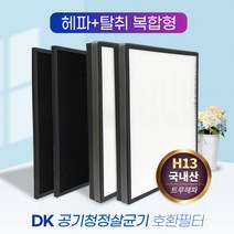 [호환] DK 하아 벽걸이형 공기청정살균기필터 2개, 단품