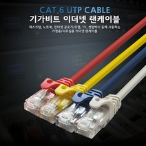 인터넷 랜선 인터넷 랜 케이블 기가랜선 랜케이블 CAT.5E CAT6 UTP 인터넷케이블 연장선 컴퓨터 연결케이블 1M 2M 3M 5M 7M 10M JNHKR, 기가랜선 케이블 CAT.6_2M_그레이, 1개