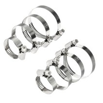 호스밴드 호스클램프 뛰어난 내구성 고정 클램프 원통 파이프 고정용 조임, 6-12
