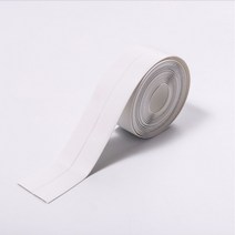 소유 다목적 PVC 코너 방수테이프 욕실 틈새 보수 곰팡이 방지 백색 단면, 38mm(폭) x 3.2M(길이) [단면] 백색