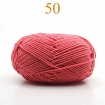 모칠라뜨개실 모칠라백 뜨개토트백 diy 도매 4 겹 새로운 크로셰 뜨개질 양모 실 원사 무지개 벨벳 DIY 뜨, 48 x50