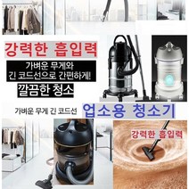 고급형 한일 깨끗한청소 강력한흡입 업소용청소기 WB1900B 매장용 영업용 식당 카페 대용량, 신일업소용