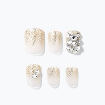 데싱디바 웨딩 세레모니 네일팁(레귤러 라운드) MDR1208PR 294598