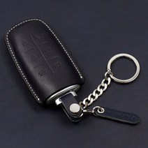이지스오토랩 제네시스 GV80 올뉴 G80 GV70 키케이스 키홀더 스마트키홀더, 찰튼모던 G-02(6버튼) 네이비