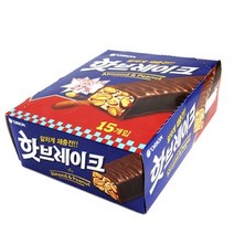 오리온 핫브레이크 50g x15개, 15개