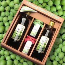 국가지정명인 홍쌍리 매실청 선물세트 매실액기스 매실액 매실차 청매실농원, D세트: 청매실원 600ml+장아찌+쨈, 1개