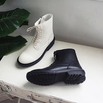 여성 명품 워커 사계절 멋내기 통굽 어글리 레이스업 발편한 4cm 미들워커