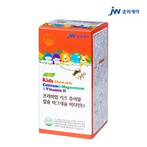 키즈 츄어블 칼슘 마그네슘 비타민D 90정 1개, 키츠 츄어블 1개