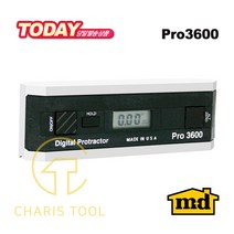 MD 엠디 디지털 경사계 Pro3600 360도 각도기 측정 도구 알루미늄 프레임 USA 카리스툴