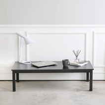 블루밍홈 베이직책상40 좌식형 1200, 블랙상판+블랙프레임