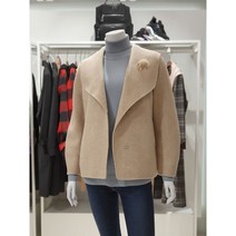 올리비아로렌 큰 카라 단기장 코트 VOCEAXW9441