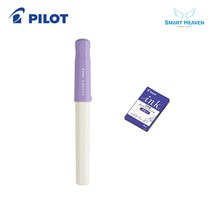 파이롯트 카쿠노 만년필 + 카트리지 5p 세트, EF, SV(만년필), 블루(카트리지)