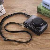 적합 Leica D-Lux7 카메라 가방 Typ109 가죽 케이스 Leica C 럭스 보호 케이스 C 단일 어깨 사진 가방 Dlux6 5 Crossbody Typ112 레트로 특별, Leica C 럭스 [블랙]