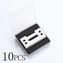 바리깡 클리퍼 이발기 바버샵 이발소 리젠트컷 투블럭 헤어컷 숏컷 WMARK 세라믹 클리퍼 블레이드 헤어 액세서리 좋은 선명도 흰색 고강도 지원 도매 사용자 정의 할 수 있습니다, C-4W 10 개