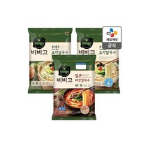 비비고 진한교자칼국수 2개 + 얼큰버섯칼국수 1개, 2세트