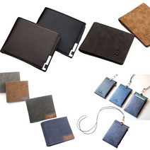 슬림&심플 남성지갑 학생 지갑 남성 반지갑 머니클립 지갑 선물, supr머니클립지갑(블랙내부블랙