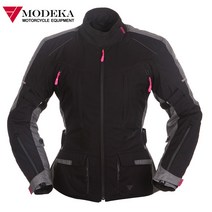 모데카 MOXY LADY 목시레이디 오토바이자켓 여성바이크자켓, 블랙핑크