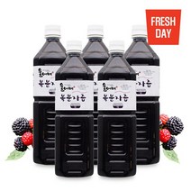 고창 복분자즙 진액 1L 5병, 5개